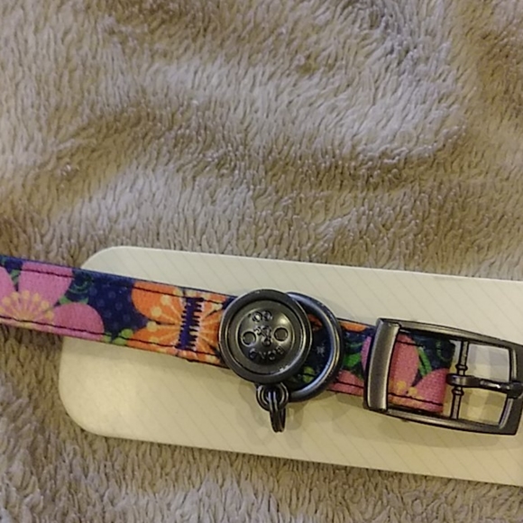 Bond blue floral collar XXSNWT - Picture 4 of 7